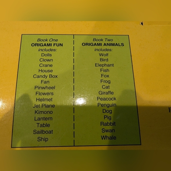 Origami Kit -includes books & 30 original projects with folding paper - Picture 3 of 5